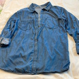 Denim blouse, Very soft fabric